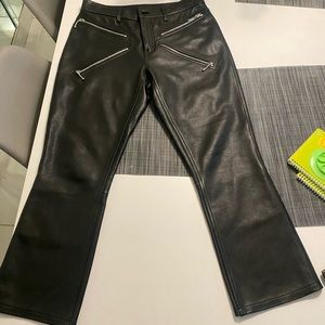 Alexander Wang leather pants